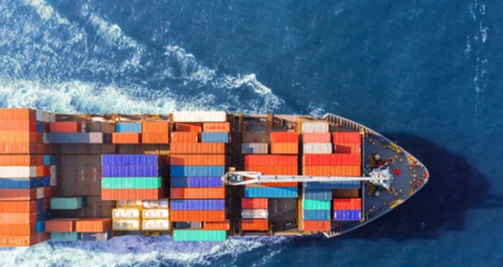 Global sea freight delivery