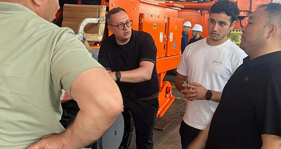 German Merchants Visit Jiamusi Coal Mining Machinery Equipment Co., Ltd. to Deepen Coal Machinery Procurement Cooperation