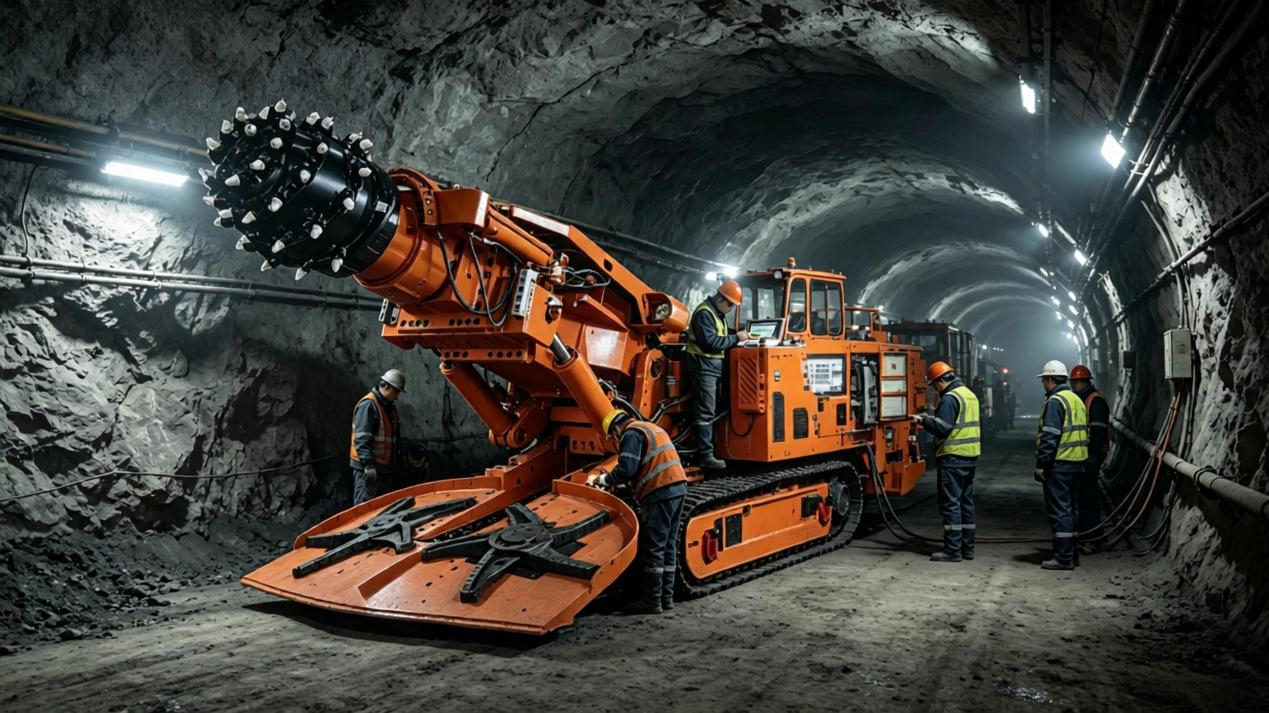 EBZ200 Roadheader Project for Metal Mine in Mongolia